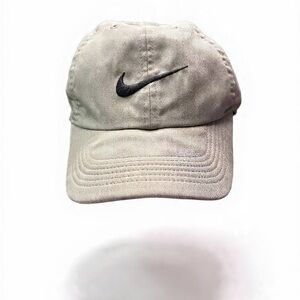 Nike Light Tan Cap with Black Logo